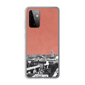 CaseCompany Marrakech Skyline : Samsung Galaxy A72 Transparant Hoesje
