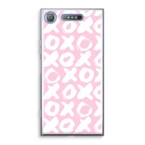 CaseCompany XOXO: Sony Xperia XZ1 Transparant Hoesje