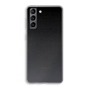 CaseCompany Musketon Halftone: Samsung Galaxy S21 Transparant Hoesje