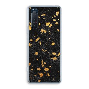CaseCompany Terrazzo N°7: Sony Xperia 5 II Transparant Hoesje