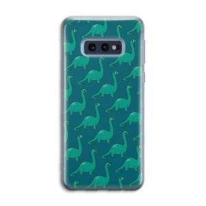 CaseCompany Diplodocus: Samsung Galaxy S10e Transparant Hoesje
