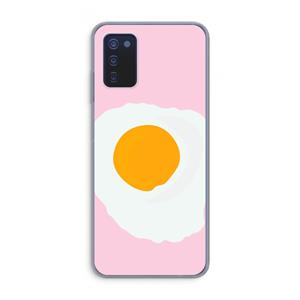 CaseCompany Sunny side up: Samsung Galaxy A03s Transparant Hoesje