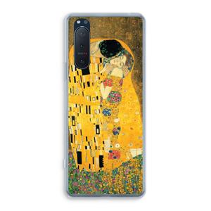 CaseCompany Der Kuss: Sony Xperia 5 II Transparant Hoesje