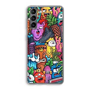 CaseCompany Vexx Mixtape: Samsung Galaxy S21 Transparant Hoesje