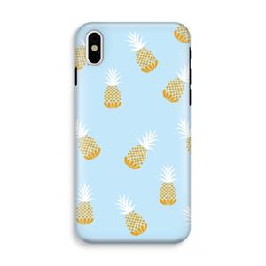 CaseCompany Ananasjes: iPhone X Tough Case