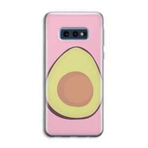 CaseCompany Avocado: Samsung Galaxy S10e Transparant Hoesje