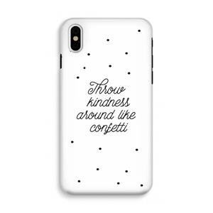 CaseCompany Confetti: iPhone X Tough Case
