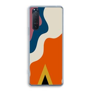 CaseCompany Noor A: Sony Xperia 5 II Transparant Hoesje
