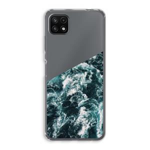 CaseCompany Zee golf: Samsung Galaxy A22 5G Transparant Hoesje
