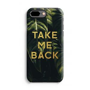 CaseCompany Take me back: iPhone 8 Plus Tough Case