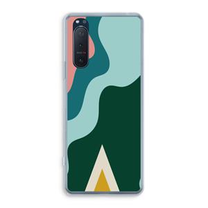 CaseCompany Noor B: Sony Xperia 5 II Transparant Hoesje