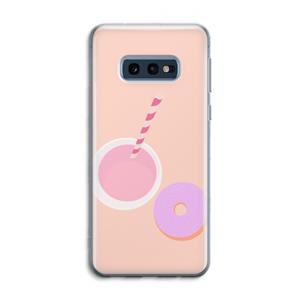 CaseCompany Donut: Samsung Galaxy S10e Transparant Hoesje