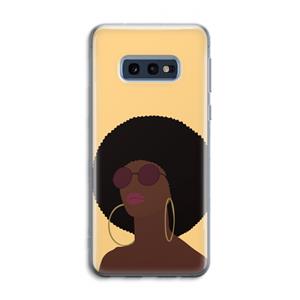 CaseCompany Golden hour: Samsung Galaxy S10e Transparant Hoesje