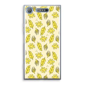 CaseCompany Herfst: Sony Xperia XZ1 Transparant Hoesje