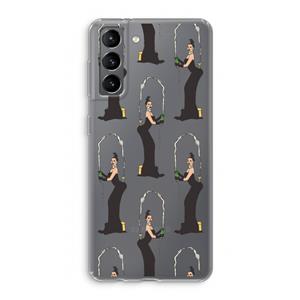 CaseCompany Pop Some Kim: Samsung Galaxy S21 Transparant Hoesje