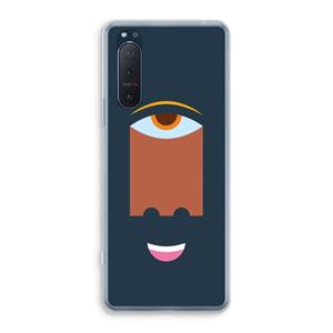 CaseCompany Mono M: Sony Xperia 5 II Transparant Hoesje