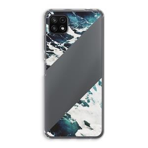 CaseCompany Golven: Samsung Galaxy A22 5G Transparant Hoesje