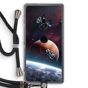 CaseCompany Examiner: Sony Xperia XZ2 Transparant Hoesje met koord