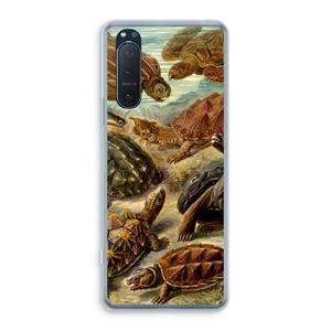 CaseCompany Haeckel Chelonia: Sony Xperia 5 II Transparant Hoesje