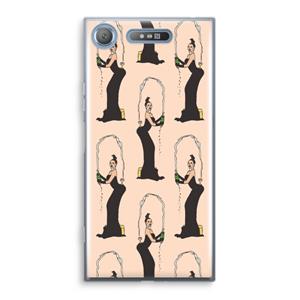 CaseCompany Pop Some Kim: Sony Xperia XZ1 Transparant Hoesje