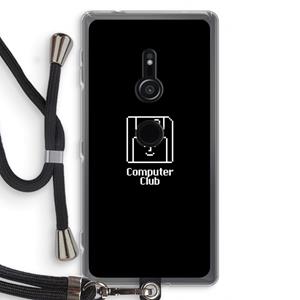 CaseCompany Hello: Sony Xperia XZ2 Transparant Hoesje met koord