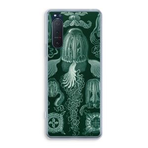 CaseCompany Haeckel Cubomedusae: Sony Xperia 5 II Transparant Hoesje