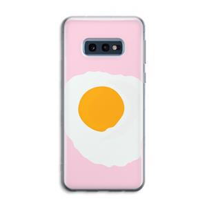 CaseCompany Sunny side up: Samsung Galaxy S10e Transparant Hoesje