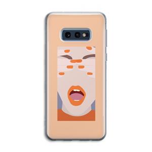 CaseCompany Surprise: Samsung Galaxy S10e Transparant Hoesje