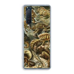 CaseCompany Haeckel Lacertilia: Sony Xperia 5 II Transparant Hoesje