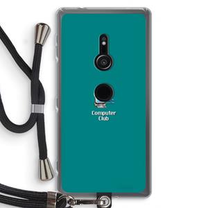 CaseCompany Win98: Sony Xperia XZ2 Transparant Hoesje met koord