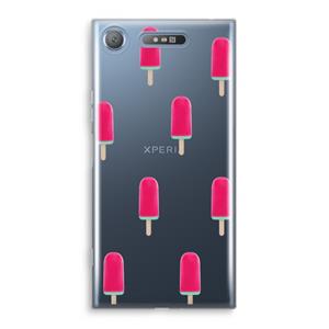 CaseCompany Waterijsje: Sony Xperia XZ1 Transparant Hoesje