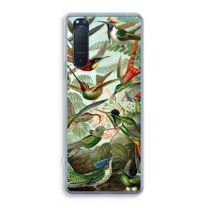 CaseCompany Haeckel Trochilidae: Sony Xperia 5 II Transparant Hoesje