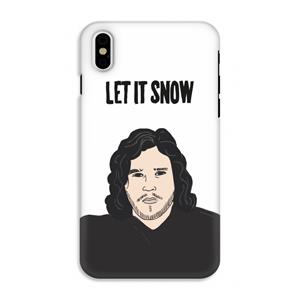 CaseCompany Let It Snow: iPhone X Tough Case