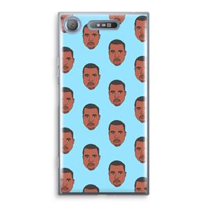 CaseCompany Kanye Call Me℃: Sony Xperia XZ1 Transparant Hoesje