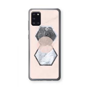 CaseCompany Creatieve toets: Samsung Galaxy A31 Transparant Hoesje