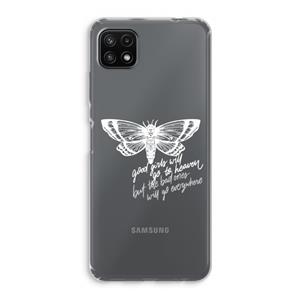 CaseCompany Good or bad: Samsung Galaxy A22 5G Transparant Hoesje