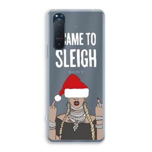 CaseCompany Came To Sleigh: Sony Xperia 5 II Transparant Hoesje