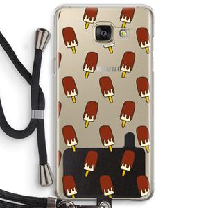 CaseCompany Yummy: Samsung Galaxy A5 (2016) Transparant Hoesje met koord