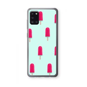 CaseCompany Waterijsje: Samsung Galaxy A31 Transparant Hoesje