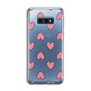 CaseCompany Ondersteboven verliefd: Samsung Galaxy S10e Transparant Hoesje