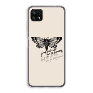CaseCompany Good or bad: Samsung Galaxy A22 5G Transparant Hoesje