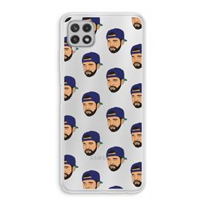 CaseCompany Drake Away: Samsung Galaxy A22 4G Transparant Hoesje