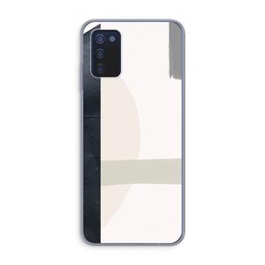 CaseCompany Baca: Samsung Galaxy A03s Transparant Hoesje