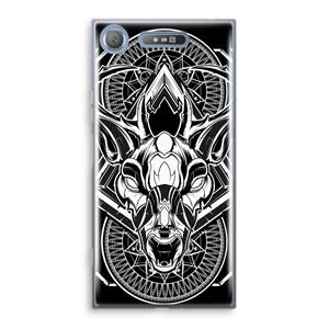CaseCompany Oh Deer: Sony Xperia XZ1 Transparant Hoesje