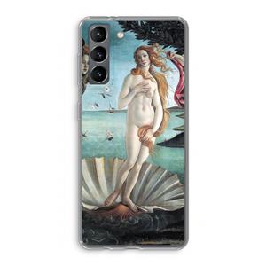 CaseCompany Birth Of Venus: Samsung Galaxy S21 Transparant Hoesje