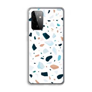 CaseCompany Terrazzo N°13: Samsung Galaxy A72 Transparant Hoesje