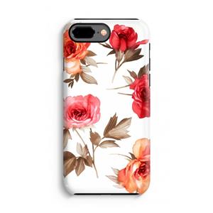 CaseCompany Roosjes: iPhone 8 Plus Tough Case