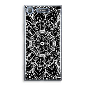 CaseCompany Roses Are Red: Sony Xperia XZ1 Transparant Hoesje