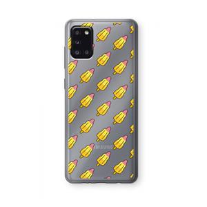 CaseCompany Waterijsjes: Samsung Galaxy A31 Transparant Hoesje