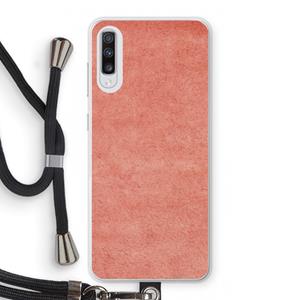CaseCompany Marrakech Walls: Samsung Galaxy A70 Transparant Hoesje met koord